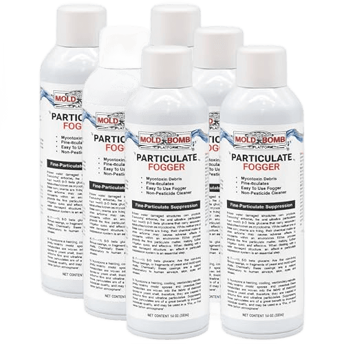 Mold Bomb Fogger – Mold Stain & Odor Fogger – Deep Penetrating Room Treatment for Affected Areas – DIY Cleanup Solution (6 Pack)